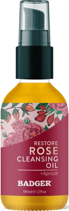 Badger Rose Face Cleansing Oil