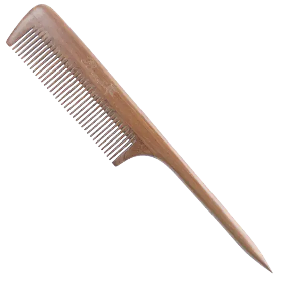 Breezelike WC11018 Sandalwood Fine-Tooth Tail Comb