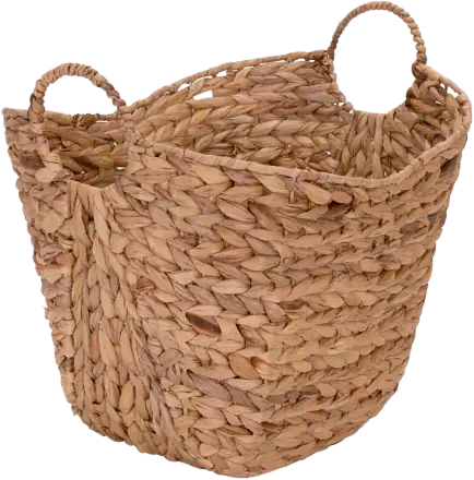 Household Essentials Tall Hyacinth Basket