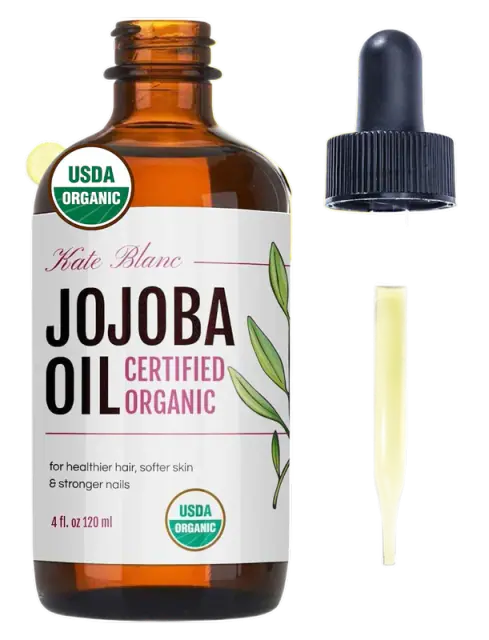 Kate Blanc Cosmetics Organic Jojoba Oil, cold-pressed