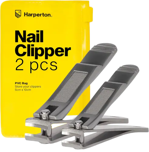 Ultra Sharp Stainless Nail Clippers Set, 2-Pack