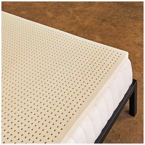 Pure Green Natural Latex Mattress Topper - Medium