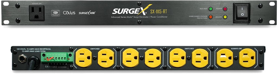 SurgeX SX-1115-RT 15-Amp Rackmount Surge Eliminator