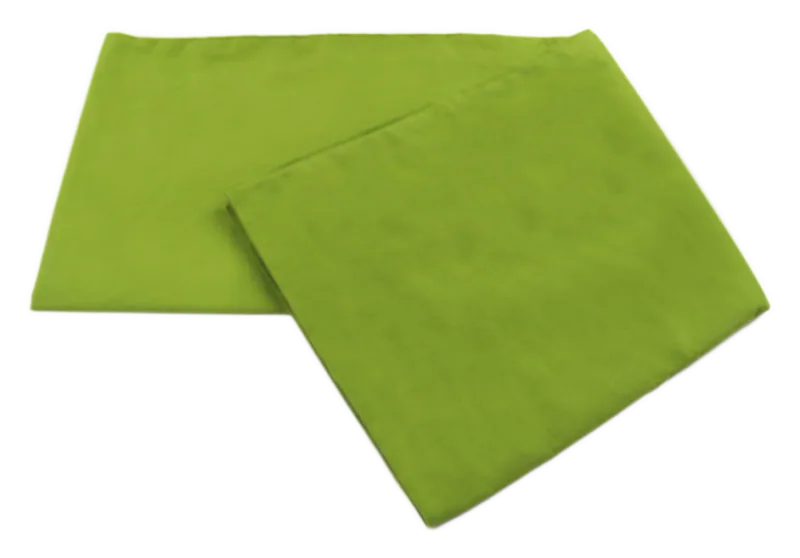 MoonRest Cotton Zippered Body Pillow Cover, Sage Green, 21 x 54 in