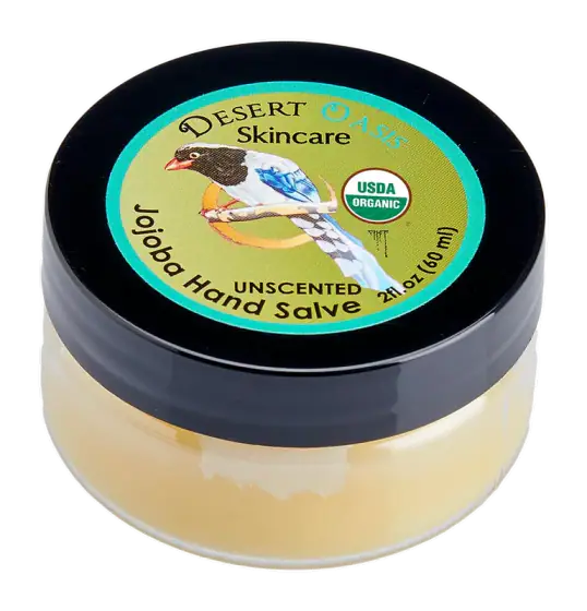 Desert Oasis Organic Unscented Jojoba Hand Salve