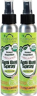 US Organic Anti-Bug Pump Spray (4 oz, 2-Pack)