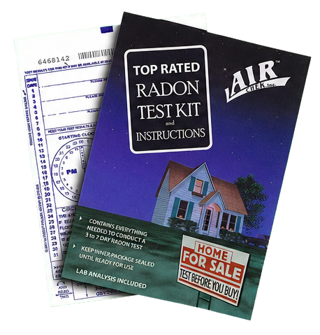 AirChek Short-Term Charcoal Radon Test Kit