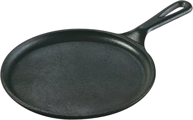 Lodge Round Cast Iron Griddle (8 in)