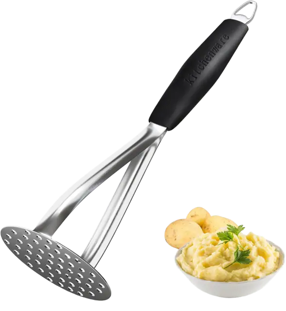 Joyoldelf Heavy Duty Stainless Steel Potato Masher