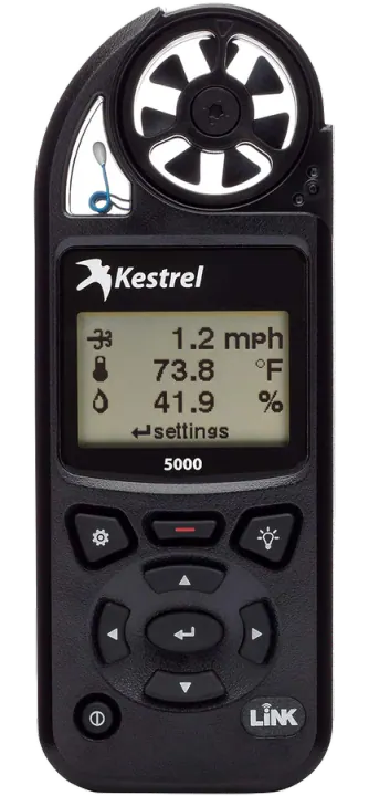 Kestrel 5000 Environmental Meter with LiNK — Black
