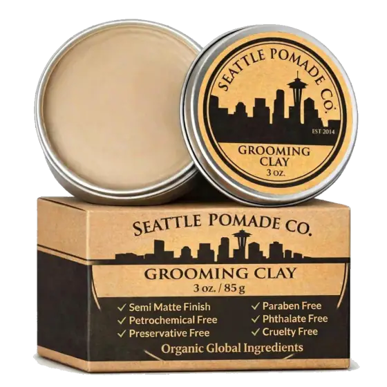 Seattle Pomade Co. Organic Grooming Clay