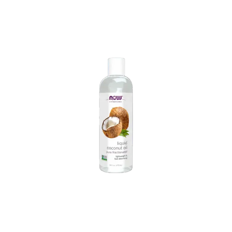 NOW Solutions Liquid Coconut Oil, 16 Ounce