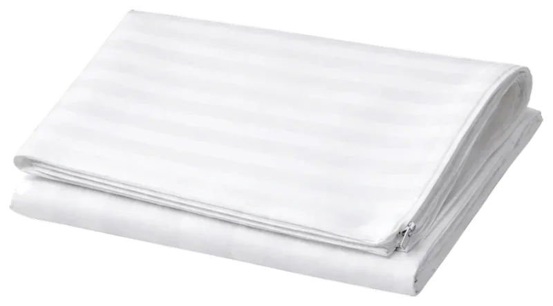 Continental Bedding Cotton Damask Pillow Protector, Standard