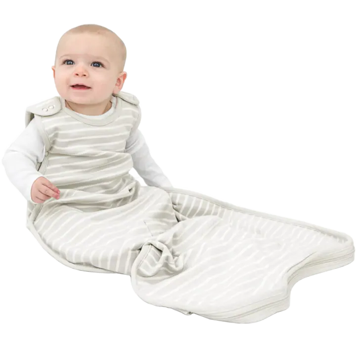 Woolino 4 Season Merino Wool Baby Sleep Sack — Birch Gray