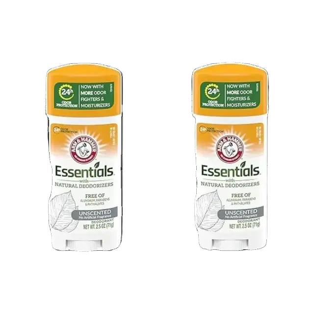 ARM & HAMMER Essentials Natural Deodorant, Unscented