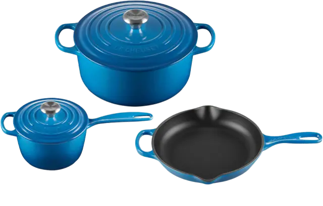 Le Creuset Signature Enameled Cast Iron 5-Piece Set