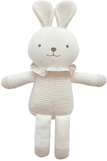 JOHN N TREE Organic Cotton Little Bunny, 15.7 Inches