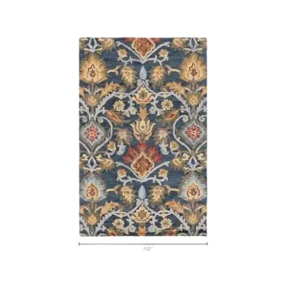 SAFAVIEH Blossom Handmade Wool Rug, 5x8