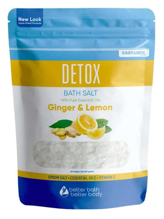Better Bath Better Body Ginger & Lemon Bath Salt, 32 oz