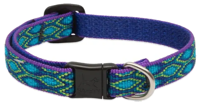 LupinePet Rain Song Breakaway Cat Collar, 8–12 in