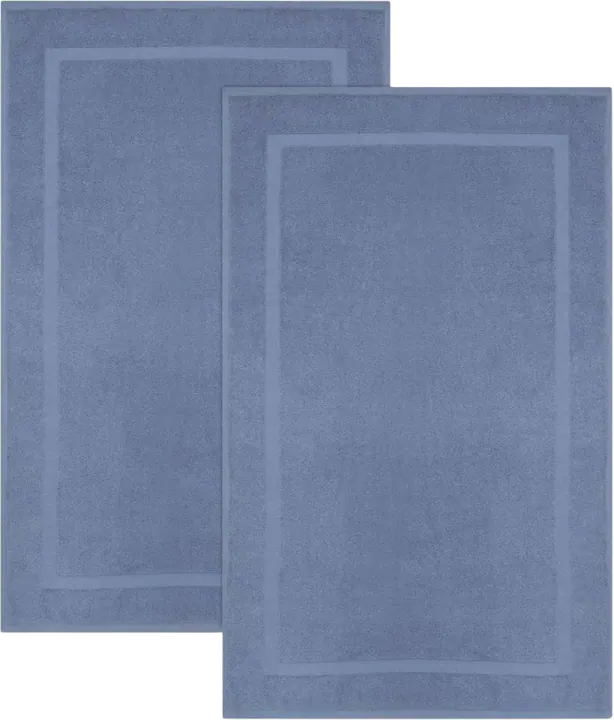 Cotton Craft 100% Cotton Bath Mats, 2 Pack, 21x30