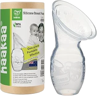 Haakaa 4-oz Silicone Manual Breast Pump