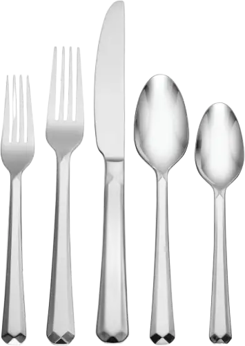 Oneida Chroma 65-Piece Fine Flatware Set, Service for 12
