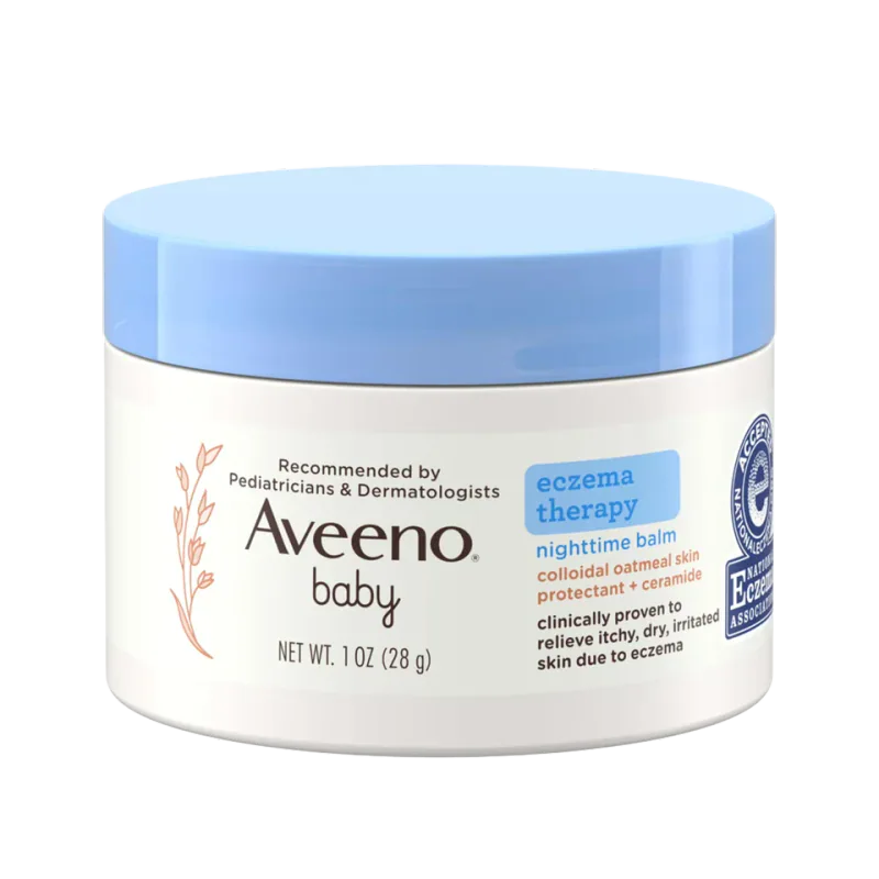 Aveeno Baby Eczema Therapy Nighttime Moisturizing Balm