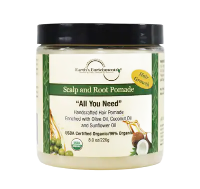 Earth's Enrichments Organic Pomade, 8 oz