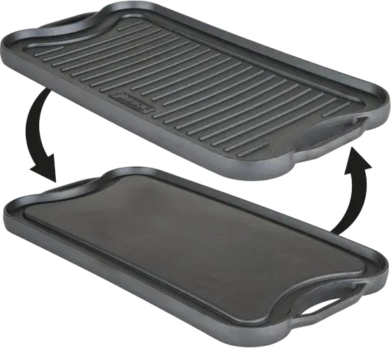 Viking Reversible Cast Iron Grill/Griddle (20 in)
