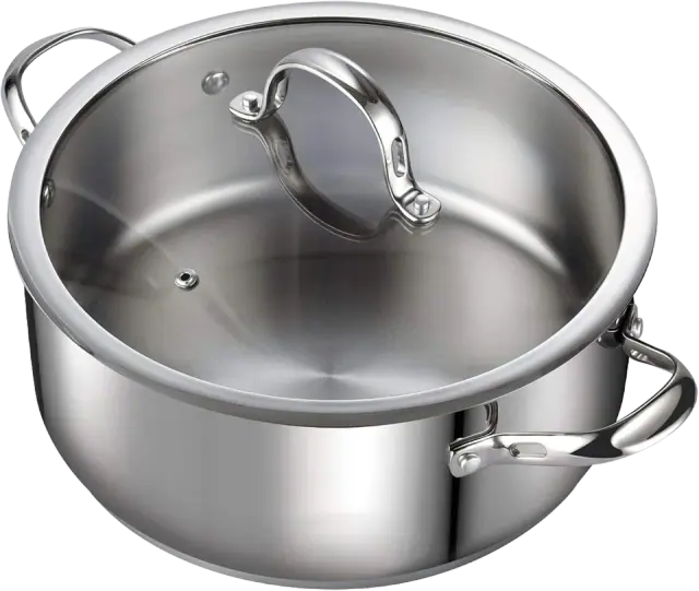 Cooks Standard Classic Stainless Steel Dutch Oven