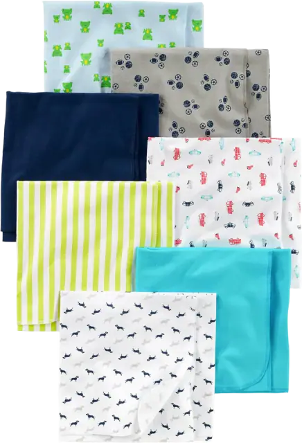 Simple Joys by Carter's Cotton Flannel Receiving Blankets