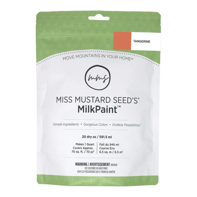 Miss Mustard Seed's Milk Paint — Tangerine, Quart