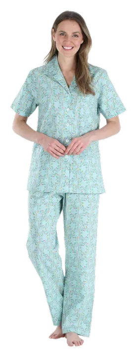 Sleepyheads Women's Cotton Poplin Pajama Set