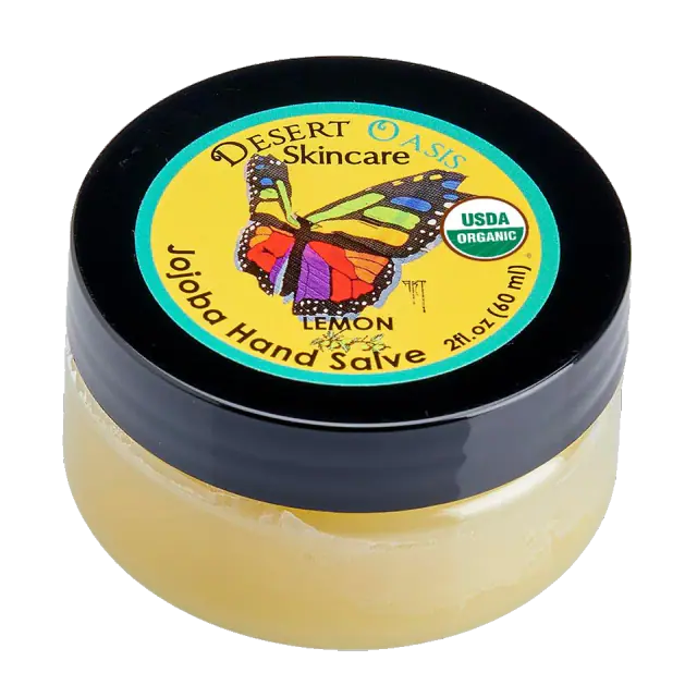 Desert Oasis Organic Lemon Jojoba Hand Salve
