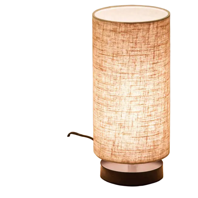 lifeholder Fabric Bedside Table Lamp