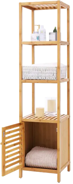 BAMBOU UBCB50Y Bamboo Shelf Cabinet