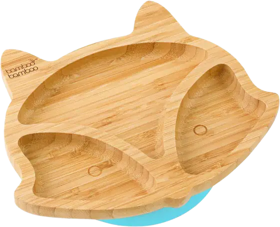 bamboo bamboo Bamboo Suction Plate