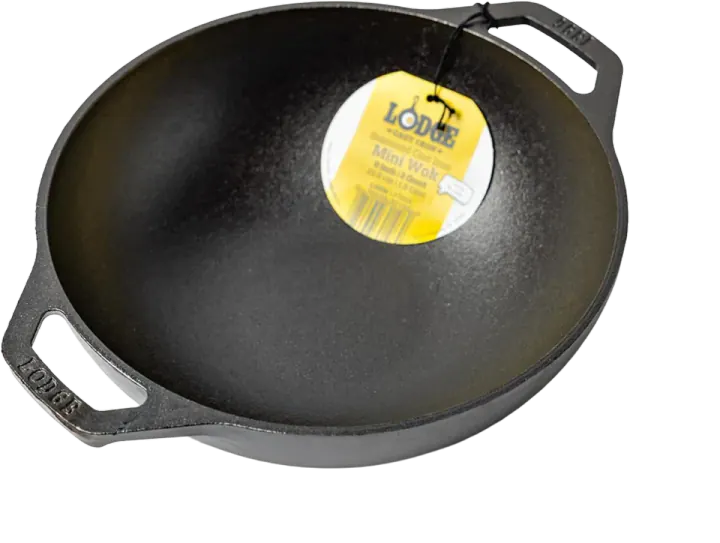 Lodge Cast Iron Mini Wok