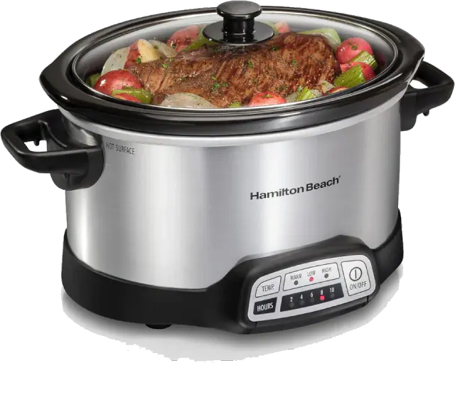 Hamilton Beach 33443 4-Quart Programmable Slow Cooker