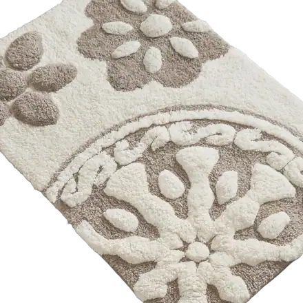 Madison Park Casablanca 100% Cotton Tufted Bath Rug