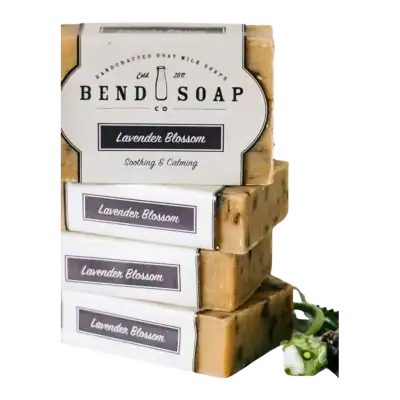 Bend Soap Company Lavender Blossom Goat Milk Soap