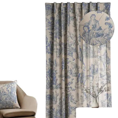 Maison d'Hermine 100% Cotton Curtain Panel