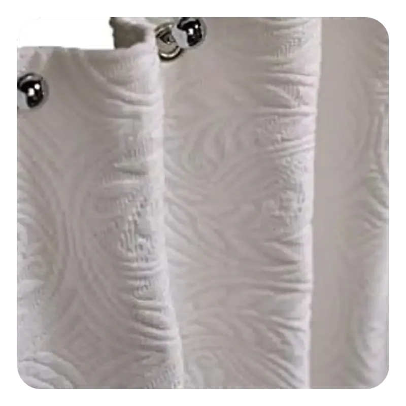 Peacock Alley Vienna Matelasse Shower Curtain