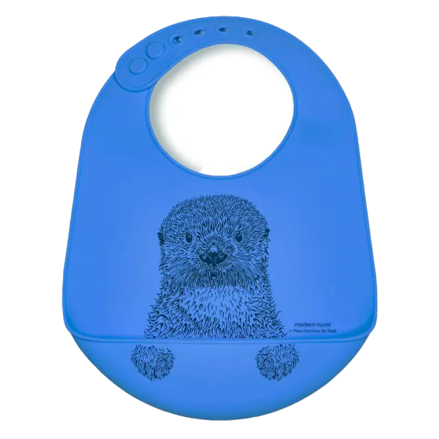 modern-twist Bucket-Bib Silicone Baby Bib