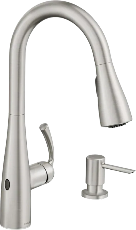 Moen Essie MotionSense Wave Touchless Kitchen Faucet, Spot Resist Stainless