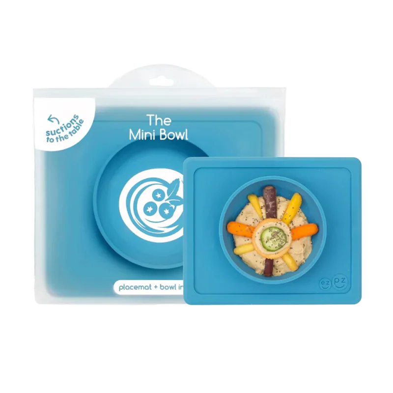 ezpz Mini Bowl Silicone Suction Placemat + Bowl