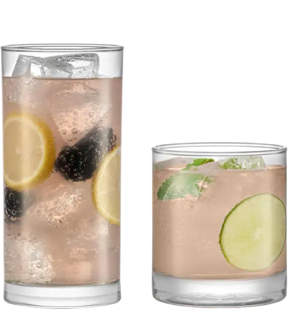 Libbey Province Tumbler & Rocks Glass Set