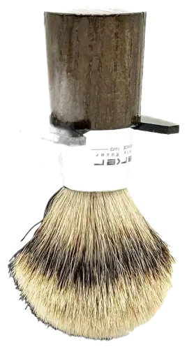 Parker WNST Silvertip Badger Brush, Walnut and Chrome