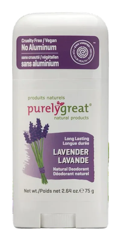 Purelygreat Deodorant — Lavender